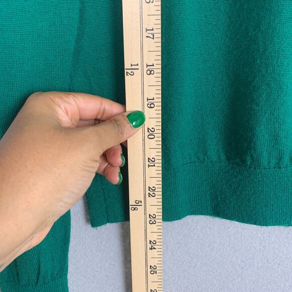 Boden Women’s Size 6 Emerald Green 100% Merino Wool Turtleneck Sweater Classic - Picture 5 of 8